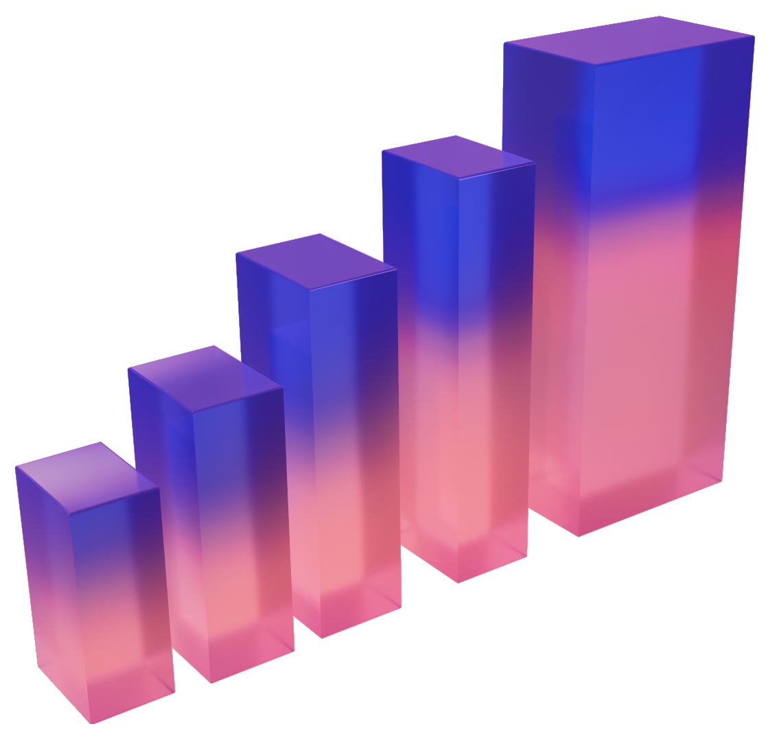 A background of cuboids of BRANDED agency.